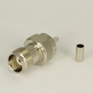 TNC straight female flexible cable connector
