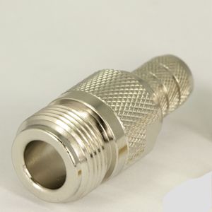 N straight female flexible cable Connectors 