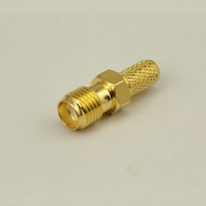 SMA straight female flexible cable connector