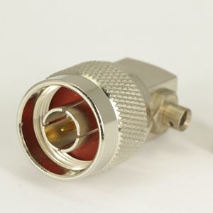 N right angle male semi-rigid cable Connectors 