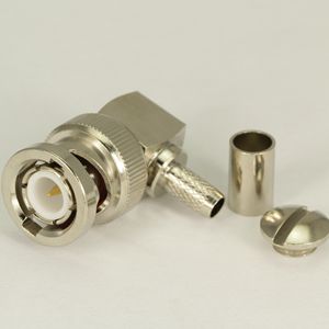 BNC right angle male flexible cable 