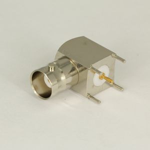 BNC right angle PCB female connector