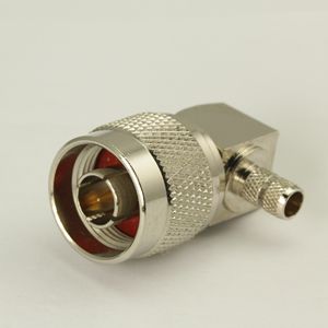 N right angle male flexible cable Connectors