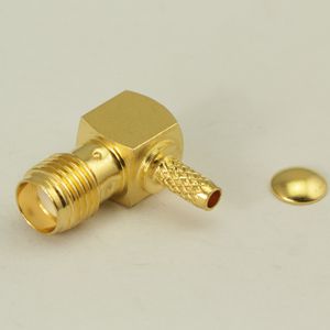 SMA right angle female flexible cable CONNECTOR