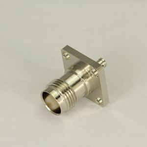 TNC straight flange female connector