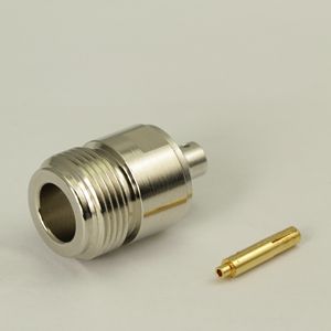 N straight female semi-rigid cable Connectors