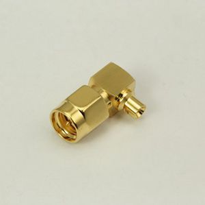 SMA right angle male semi-rigid cable connector