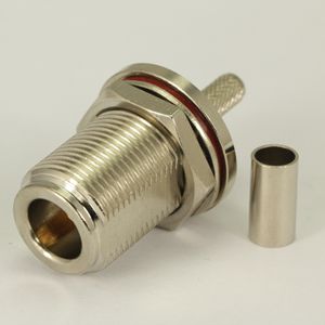 N female bulkhead connector
