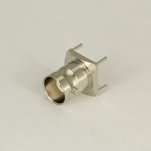BNC straight PCB female connector