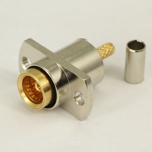 BMA straight flange female for rg405