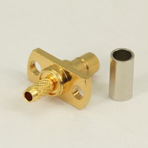 SMB straight flange male connector