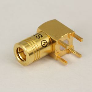 SMB right angle PCB female connector